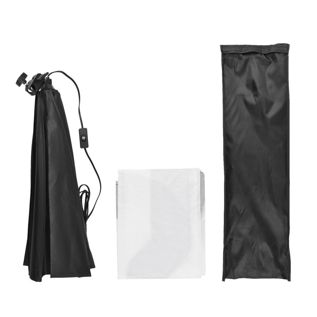 photop-BR Softbox de fotografia octógono de 70 cm/28 pol. com soquete E27, difusor removível, bolsa de transporte para