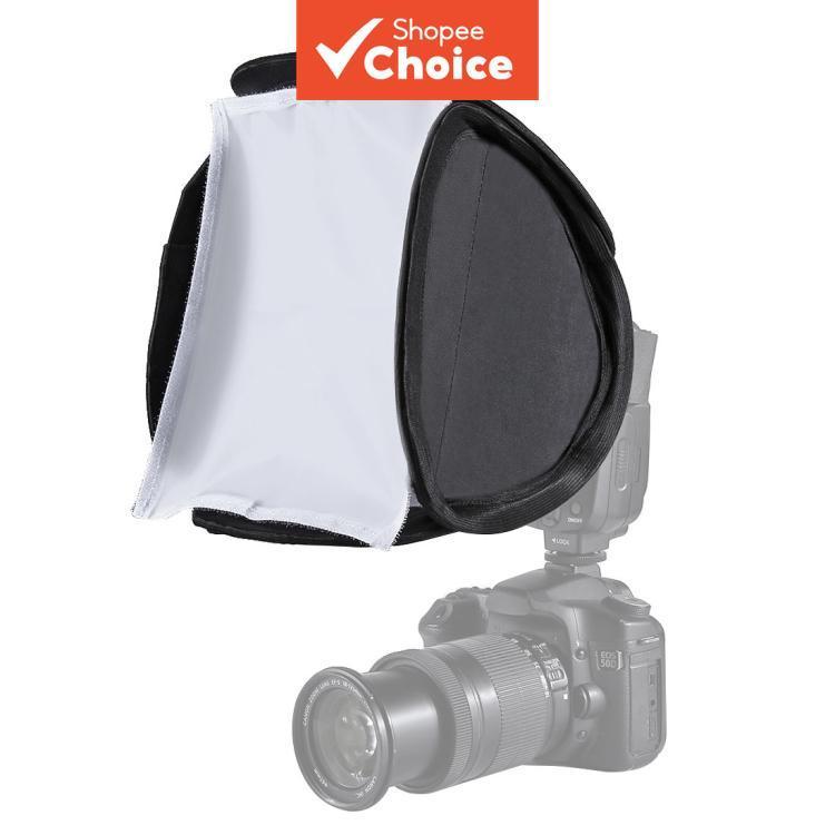 Nova chegada PULUZ Capa Difusora de Flash de Luz Macia Dobrável Softbox, Tamanho: 23cm x 23cm