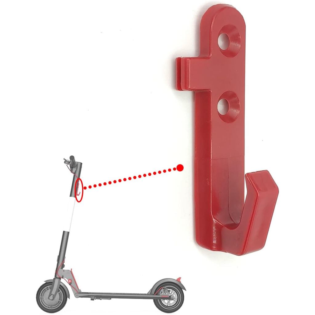 Red Hanger Hook for Gotrax GXL V2 Electric Scooter, Replacement Hanging Pothook Accessories