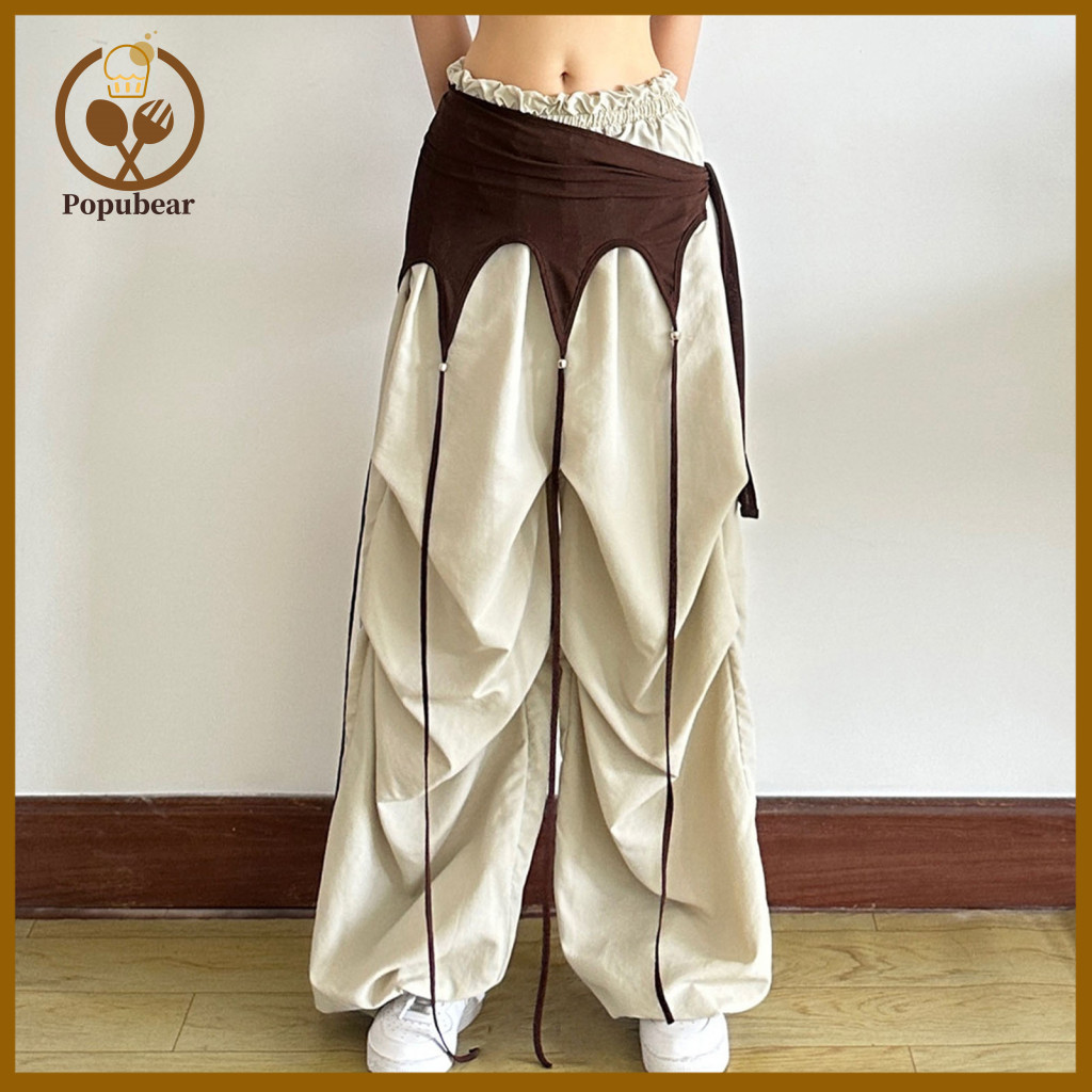 Women Tassel Belt Long Waist Sash for Hop Street Style Scarf with Straps Trendy Fashion Accessory for Skirts Jeans Baggy
