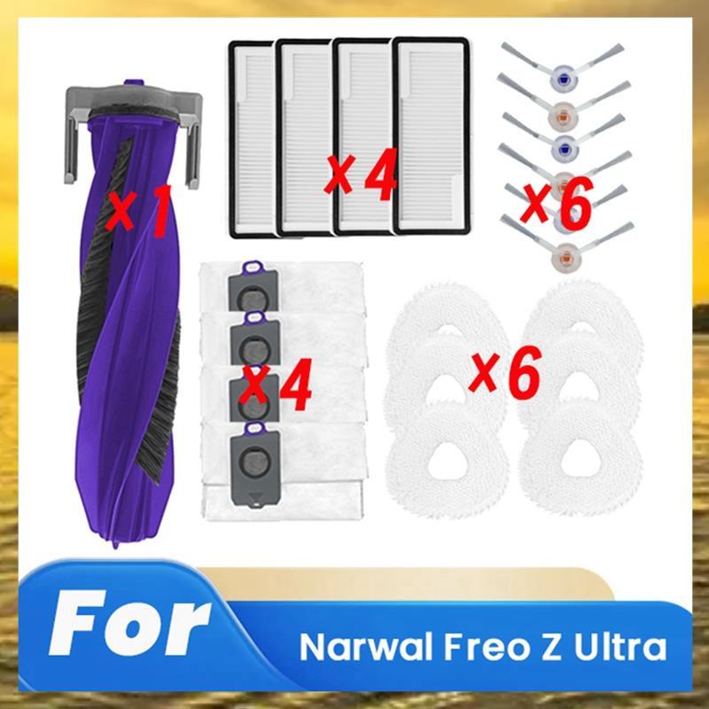 (Vzko) 21 Unidades Para Freo Z Ultra Sweeping Robot Acessórios Conjunto De Filtro De Esfregão De Escova Lateral Principa