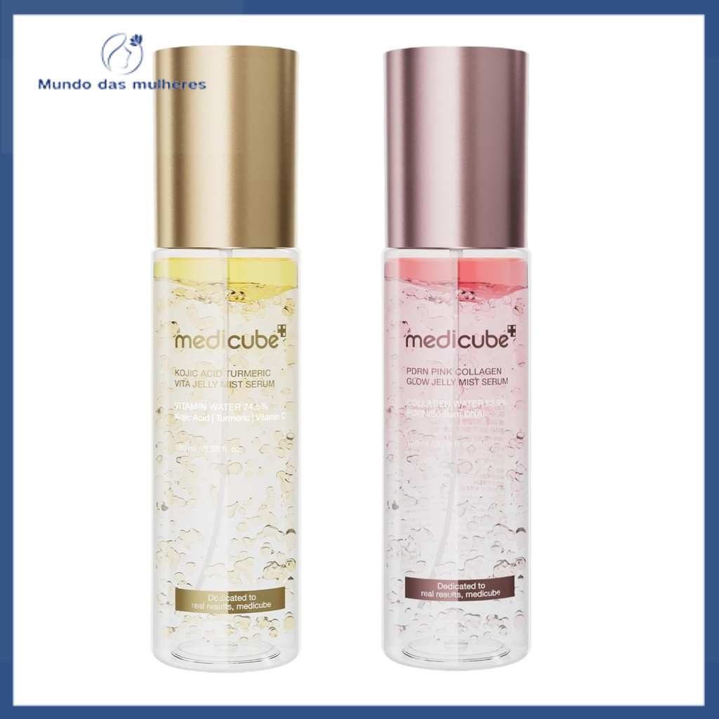 [NEW] Medicube  PDRN Pink Glow Jelly Mist Serum, Kojic Acid Turmeric Vita Jelly Mist Serum 100ml