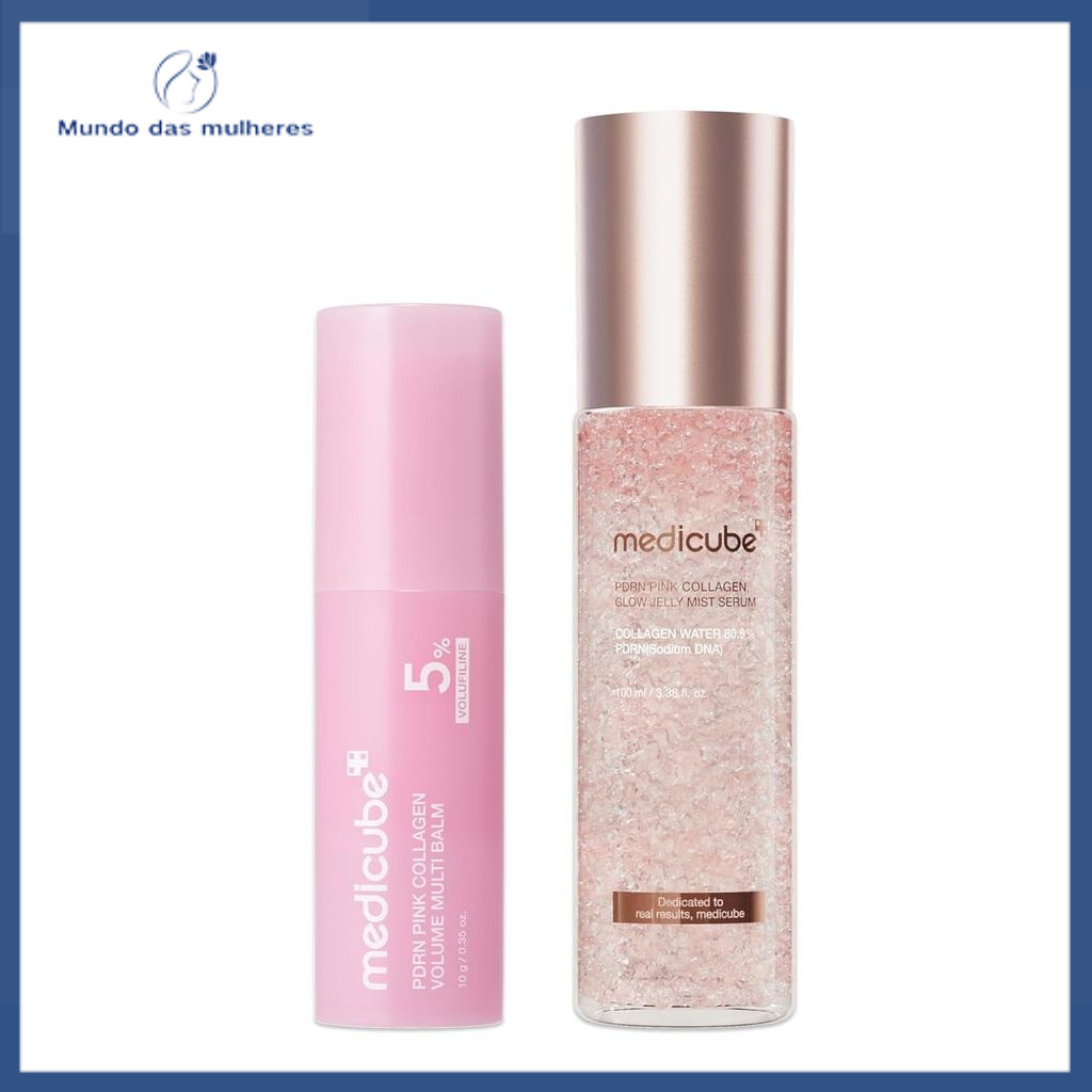 [NEW] Medicube PDRN Pink Collagen Volume Multi Balm 10g + PDRN Pink Glow Jelly Mist Serum 100ml