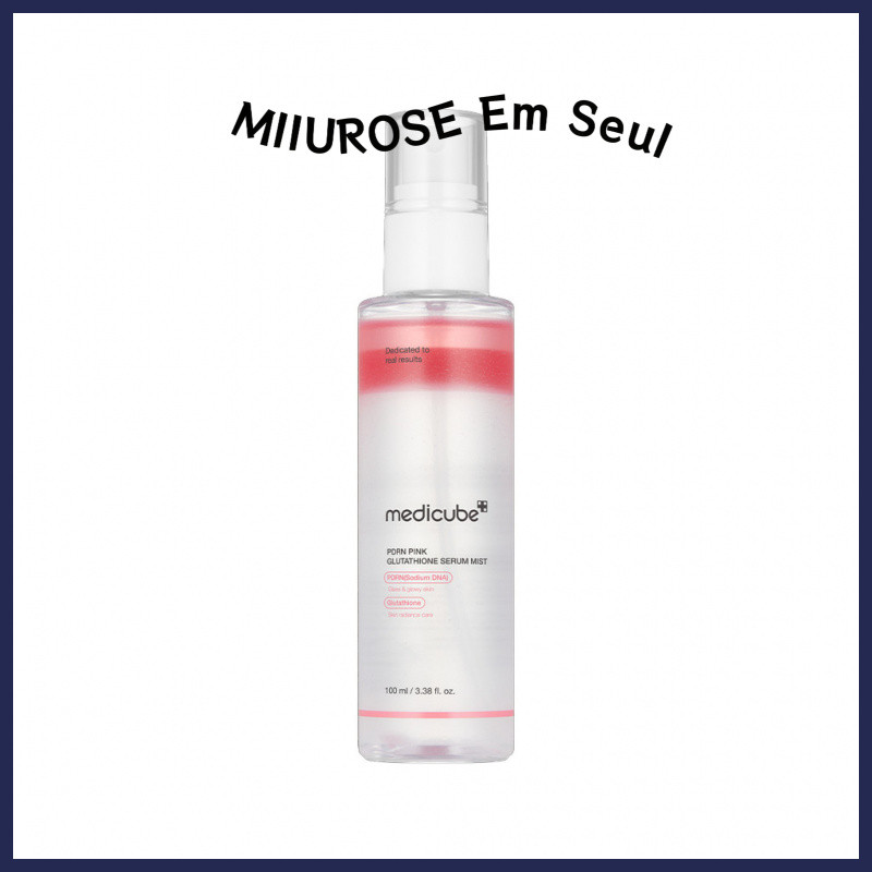 MIIUROSE Medicube Pdrn Pink Glutathione Serum Mist 100ml