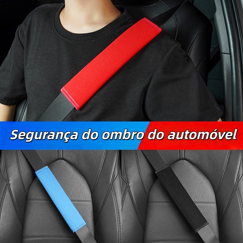 Capa de Cinto de Segurança Automotivo | Acolchoada Confortável para Ombro | Anti-Atrito e Protetor