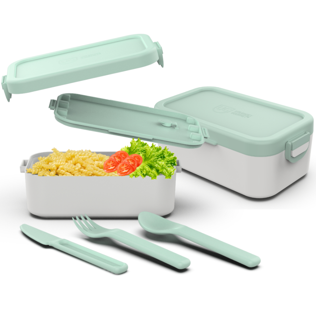 Marmita Japonesa Bento Box Kit 2 Unidades 600ml C/ Divisor