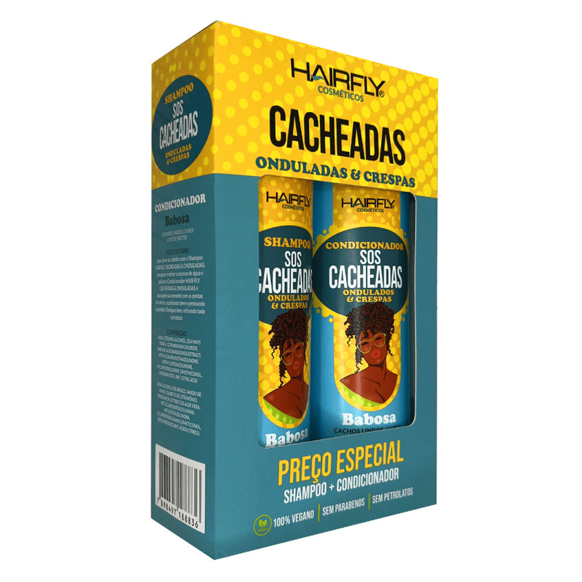 Box SOS Cacheadas, Onduladas & Crespas Hair Fly 600ml