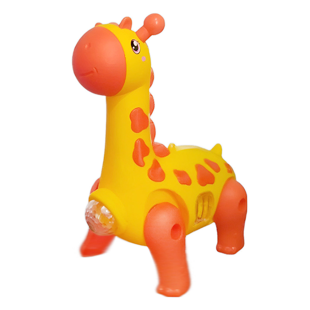 Girafa Brinquedo Infantil Dançante Robô com Som e Luz