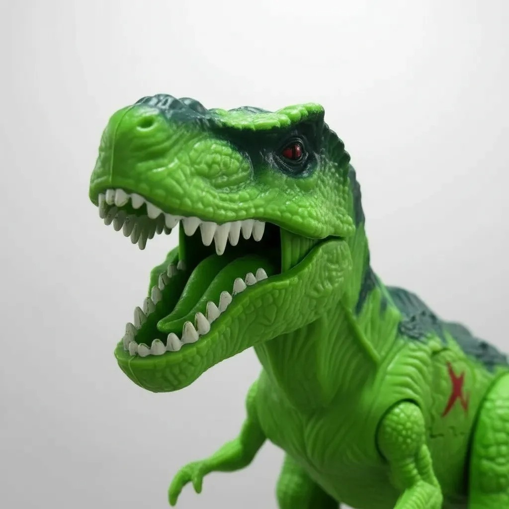 Conjunto 2 Dinossauros Brinquedo Rugido Luz Som Movimento Aventura Infantil Achadinhos
