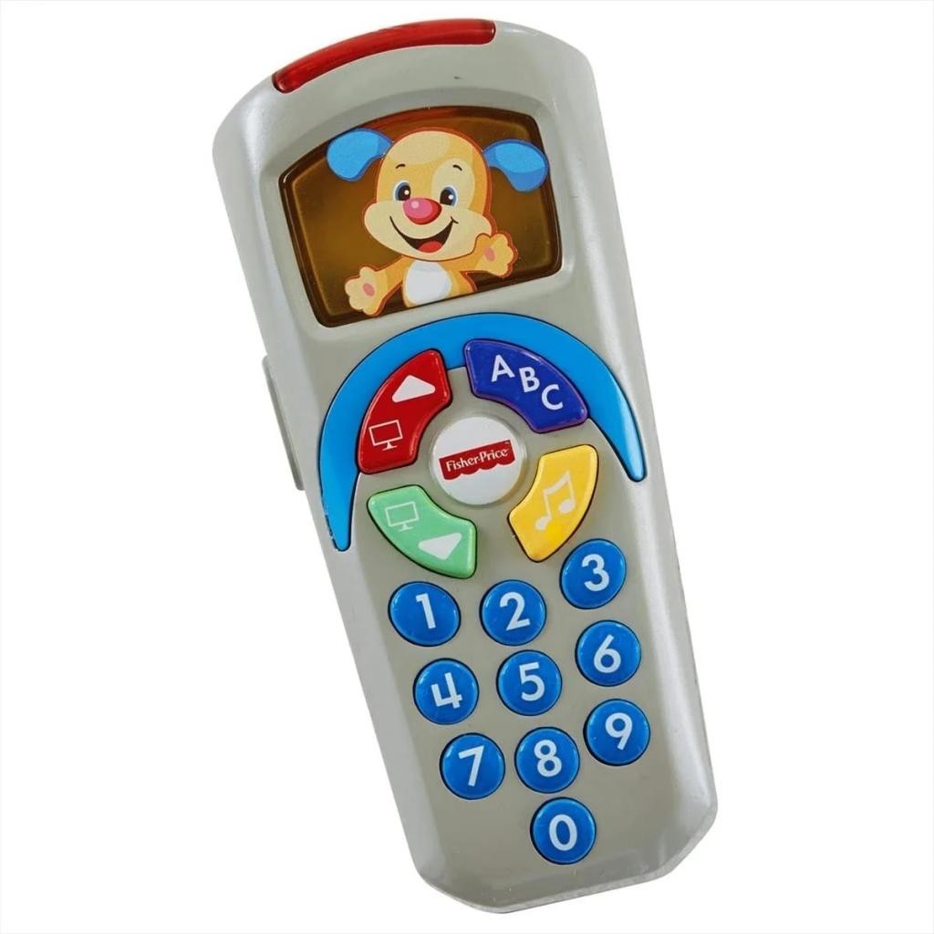 Brinquedo Controle Remoto Bebê Fisher Price Sons Luzes Frases Educativas Aprender E Brincar