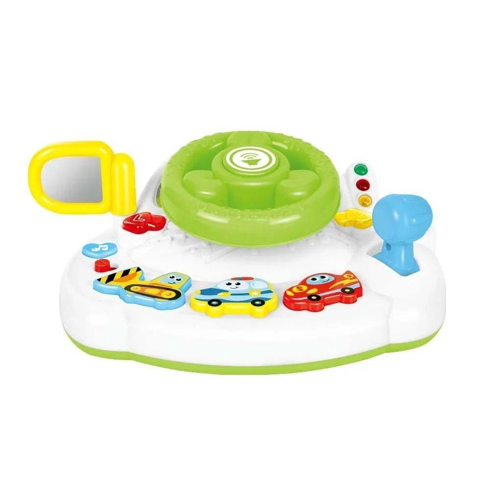 Volante Musical Baby Com Som E Luz - Multikids