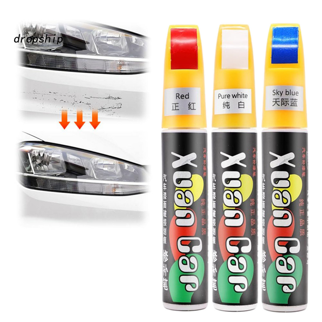 Car Touch Up Paint Pen Scratch Concealer Remover Waterproof Portable Compact Size – Effective Automotive Repair Touch-