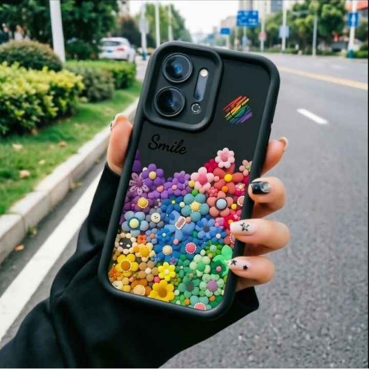 Capa OPPO Reno 15F 15 15 Pro 15 Pro Max 14F 14 14 Pro 13F 13 13 Pro Caixa do telefone da flor do sol