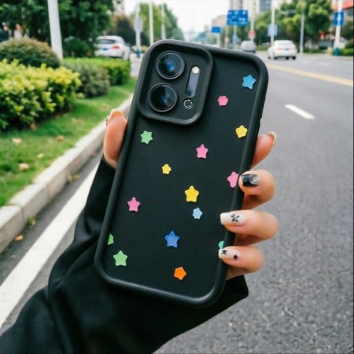 Capa OPPO Reno 15F 15 15 Pro 15 Pro Max 14F 14 14 Pro 13F 13 13 Pro Pequena Estrela Caixa de Telefone