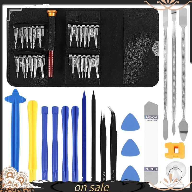 [Vendas Quentes Y] Kit De Ferramentas De Reparo De Celular Com Tela LCD De Abertura 45 Em 1 Para Telefone , Laptop , Rel
