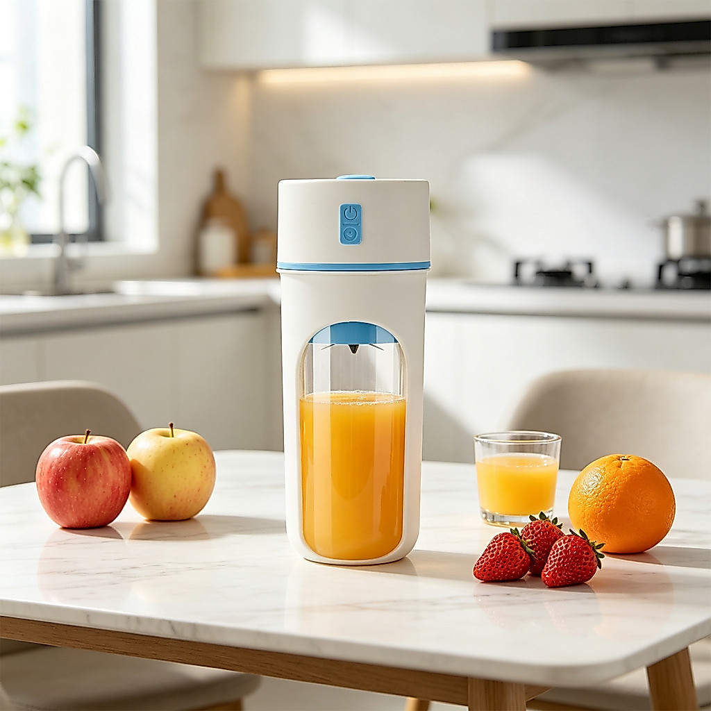 Portable Personal Blender 480ml Usb Rechargeable Juicer Cup Compact Fast 35-second Smoothie Shake Maker for Travel Home