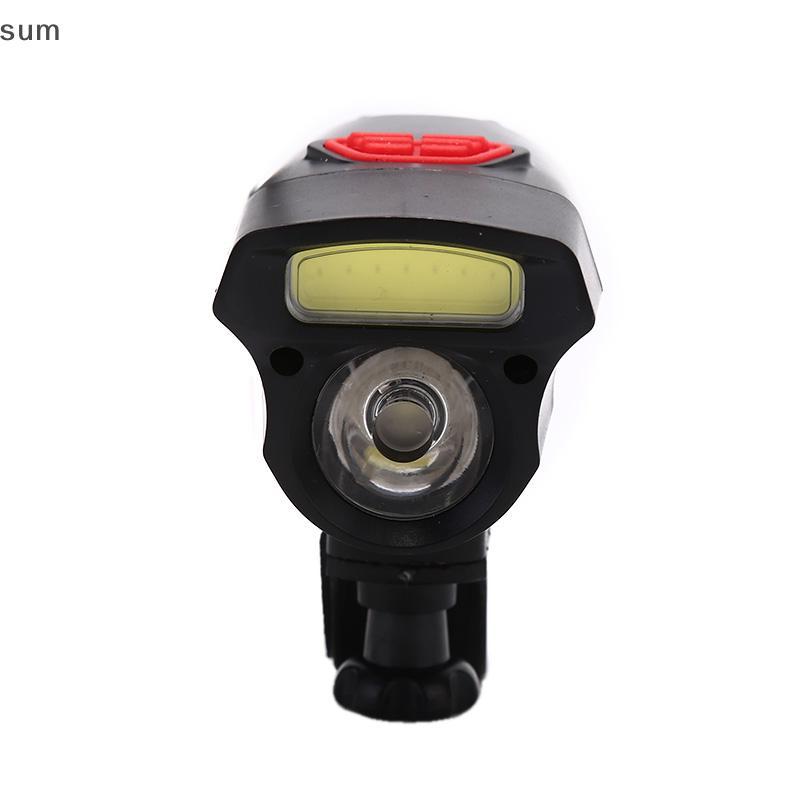 [sum] AAA Bateria Luz Frontal Para Bicicleta Ciclismo LED Lanterna 6 Modos BR