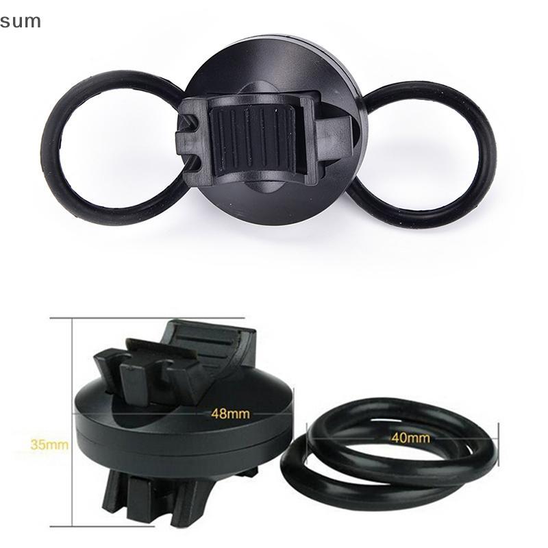[sum] Suporte Para Lanterna Frontal De Bicicleta Giratória 360 LED De Cabeça BR
