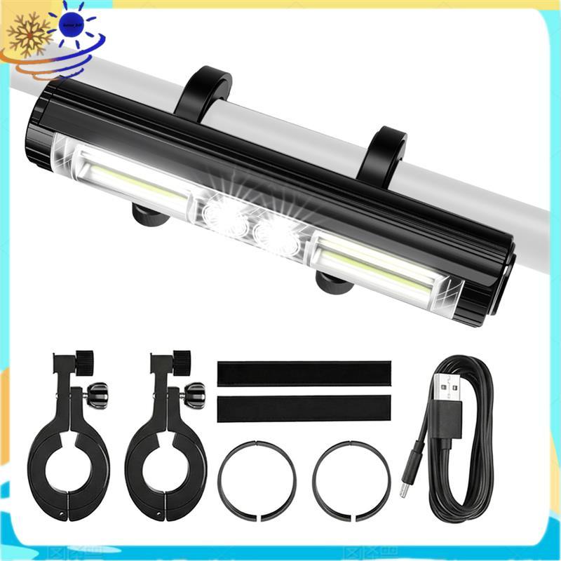 [Le's Shop] 1700LM Luz Frontal De Bicicleta À Prova D'água Lanterna Led USB Recarregável MTB Lâmpada De Estrada Farol De