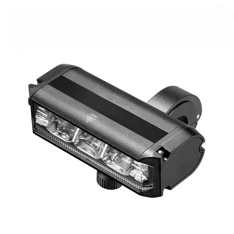 Lanterna Frontal Bike Super Brilho Recarregável Aluminio Usb Farol Bike 3 Leds Tg3 900 Lumens