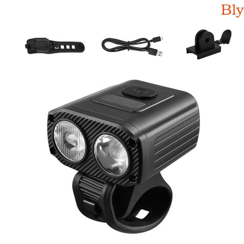 Bly À Prova D LED Bicicletas Luz Lanterna Frontal Recarregável