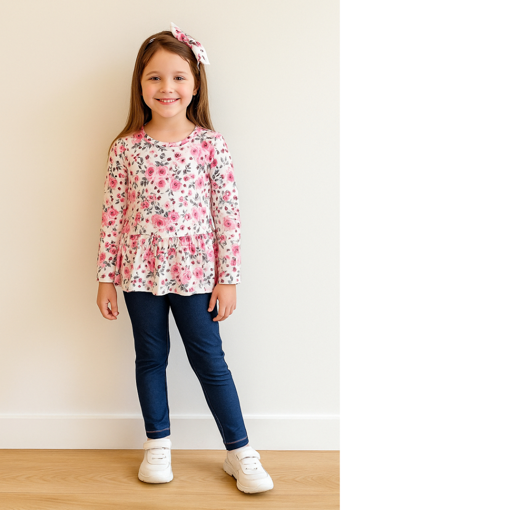 Conjunto feminino  inverno blusa suplex e legging cotton