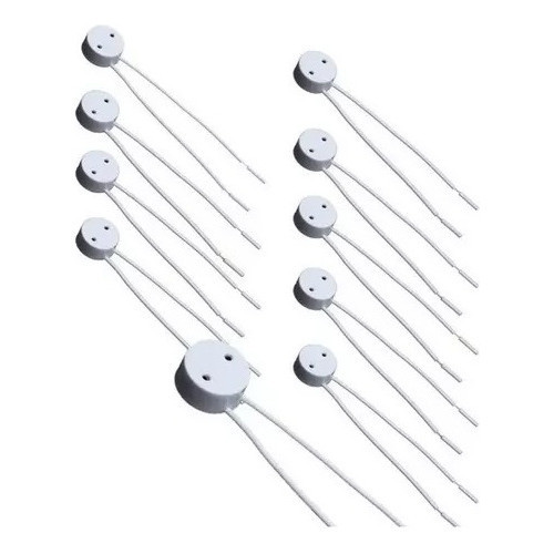 Kit 20 Soquete Rabicho Lâmpada Tubular T8 Led - Conector