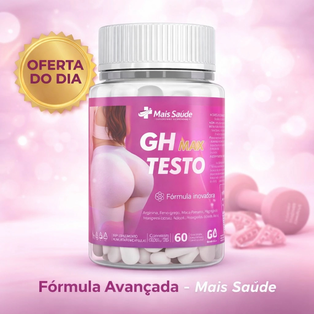 GH Testo Bumbum Mais Empinado e Pernas Fortes
