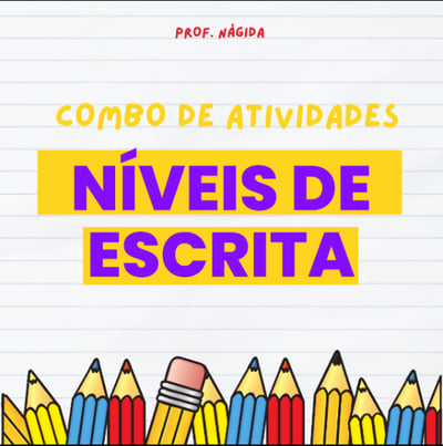 COMBO NÍVEIS DE ESCRITA