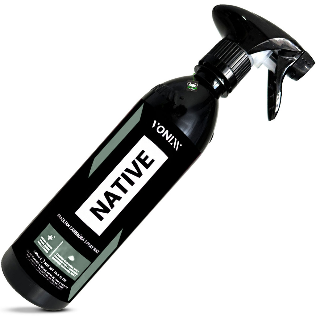 Cera líquida Carnaúba Wax Spray Native 500ml Vonixx