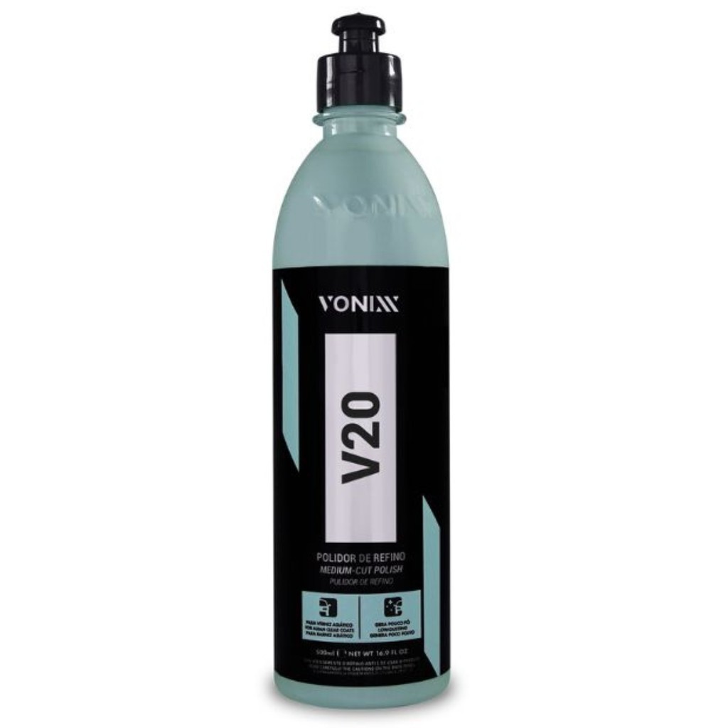 Polidor Líquido De Refino Verniz Macio V20 500ml Vonixx