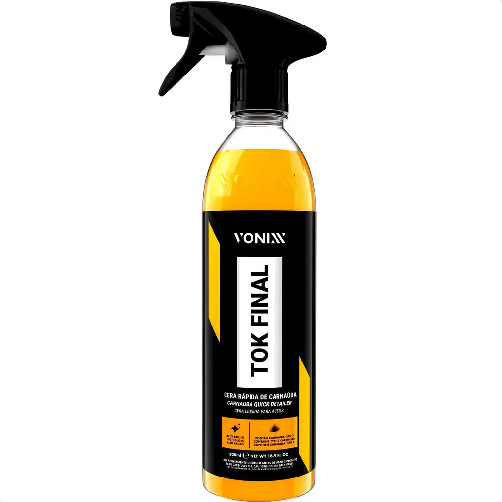 Cera Liquida Diamond Carnauba Tok Final 500ml Vonixx