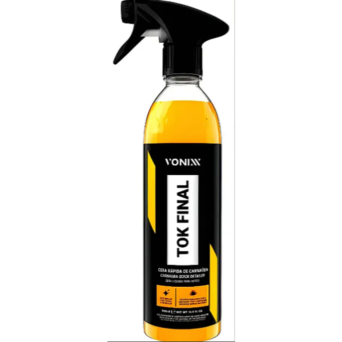 Cera Líquida Vonixx Tok Final Carnaúba 500ml Brilho Intenso