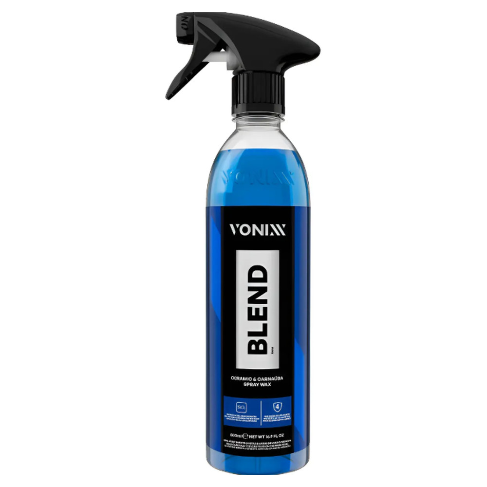 Blend Cera Líquida de Carnaúba Sílica Wax 500ml Vonixx