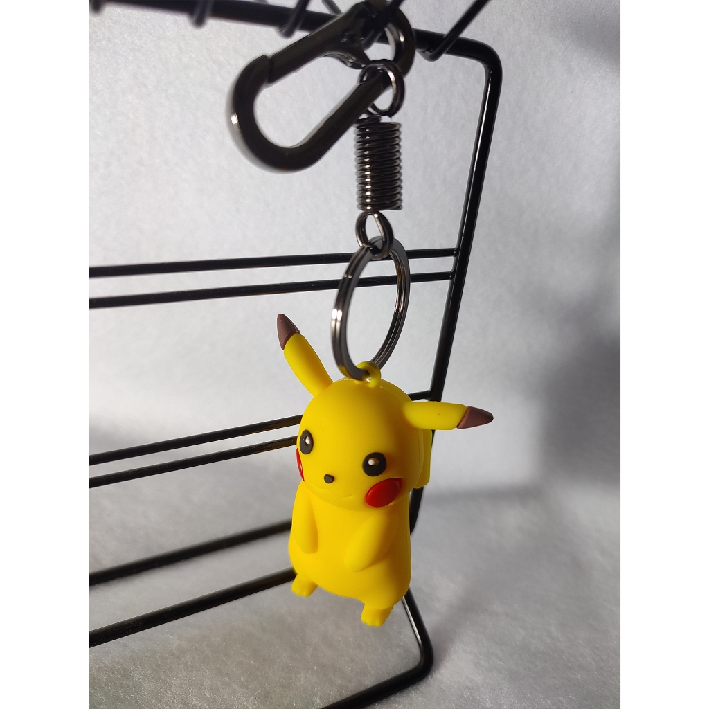 Chaveiro Emborrachado 7cm Pikachu Jogo Anime Pokemon