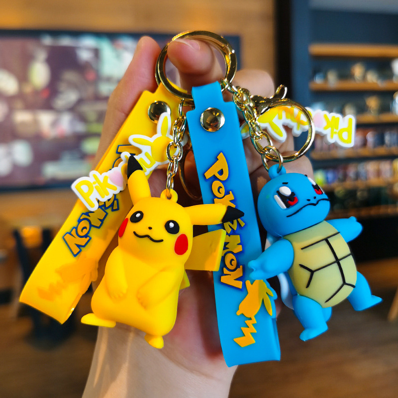 Chaveiro Pokémon Anime Pingente Pikachu