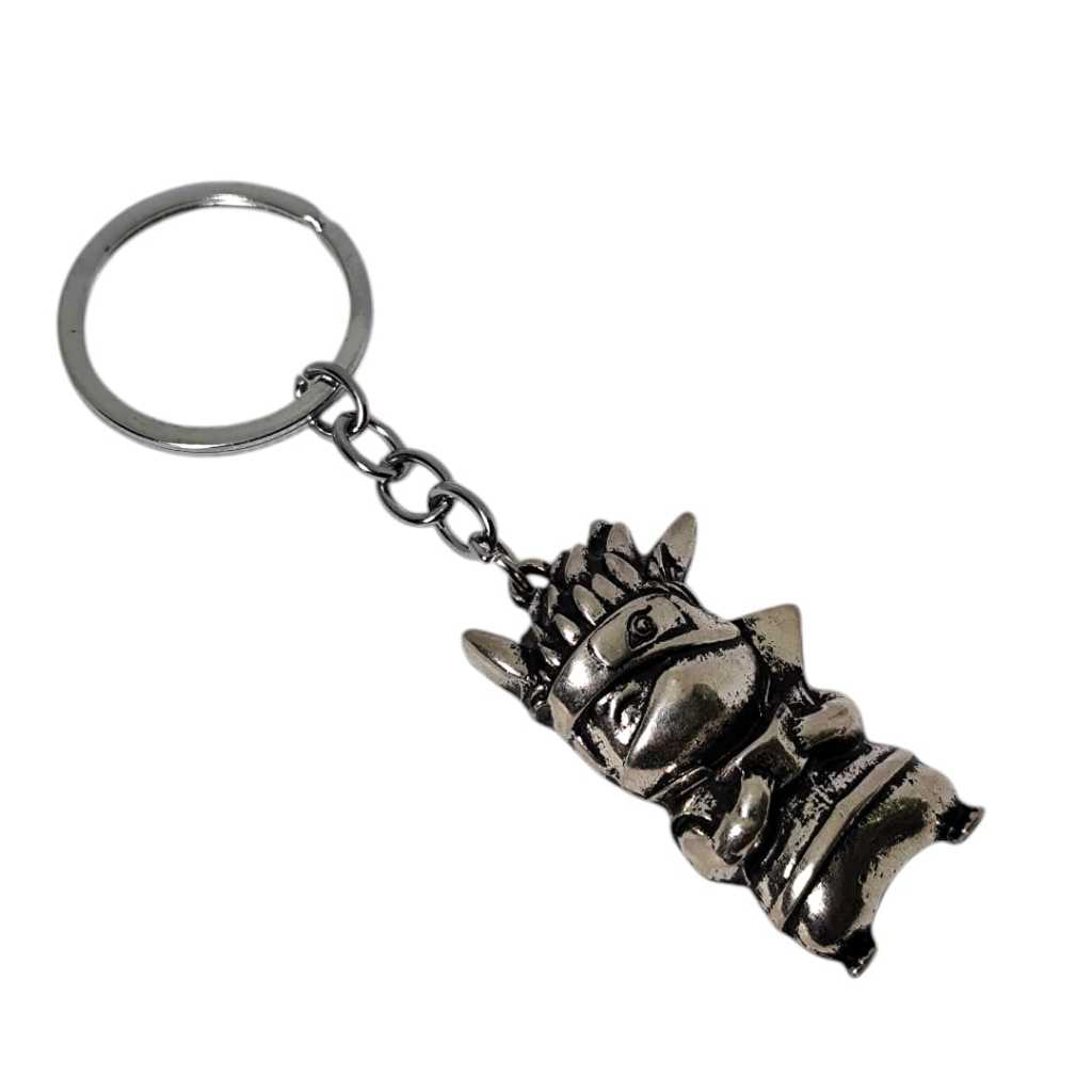 Chaveiro De Metal Pikachu Kakashi Hatake Prata Anime Naruto Para Mochila Presente