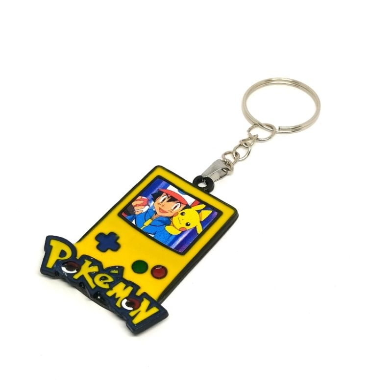 Chaveiro Game Boy Pokémon Anime / Ash / Pikachu / Geek / Nerd / Nostálgico