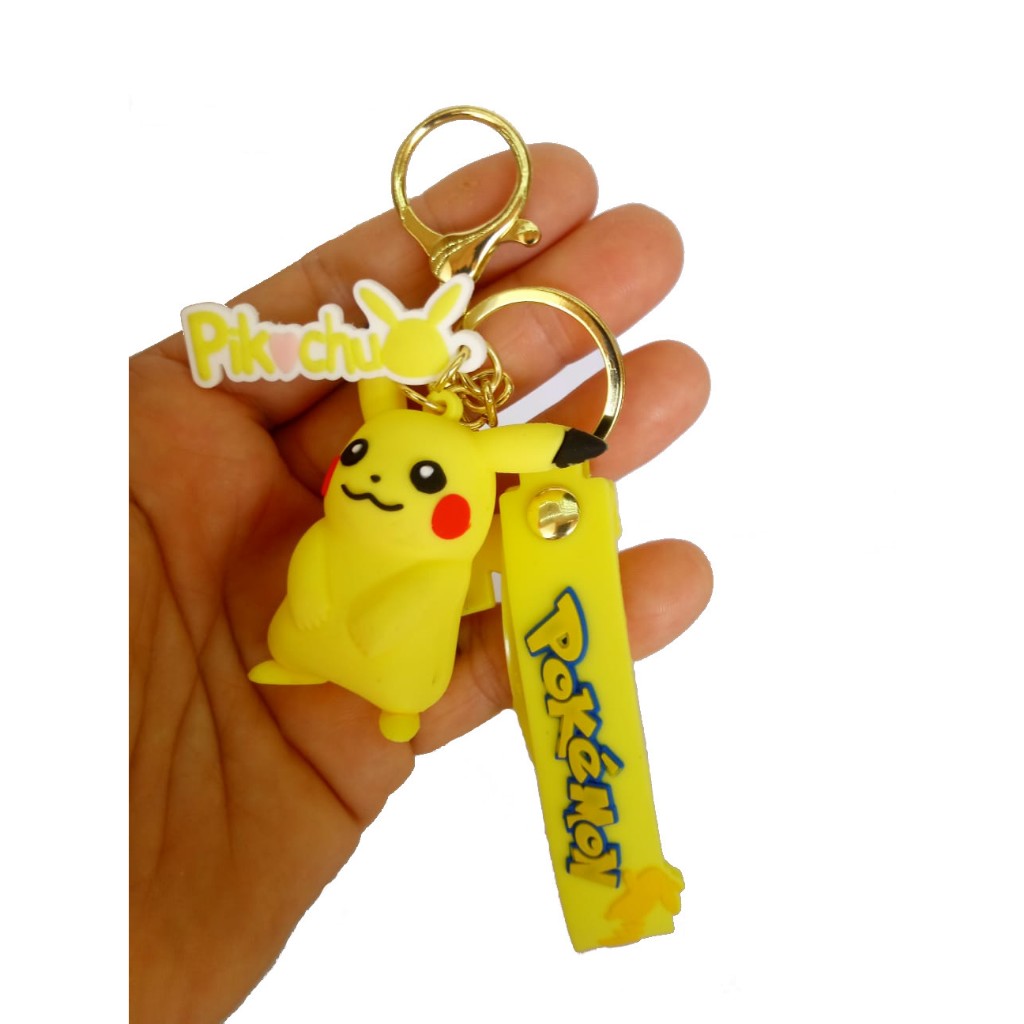 Pikachu Pokemon Chaveiro  Anime Pingente Action Crianças