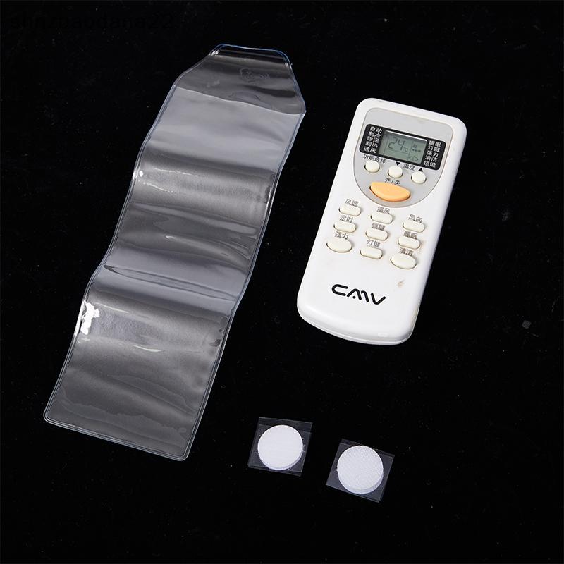[Shnzd] Capa De Controle Remoto Universal Transparente De PVC À Prova De Poeira Caso Conveniente Ar Condicionado/TV Bain