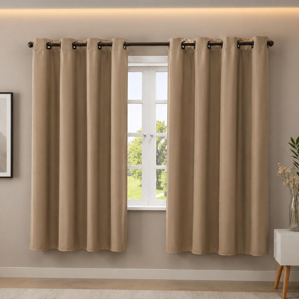 Cortina PVC Blackout 2,80m x 1,60m Controle Térmico e Luminosidade