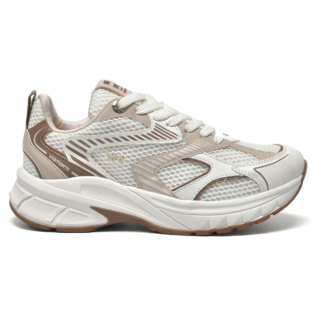Tênis Via Marte Casual Feminino Jogging Retrô 240-010-08