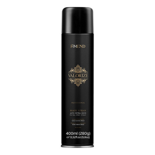 Spray De Fixação Ultra Forte Valorize Amend - Longa Duração 400ml