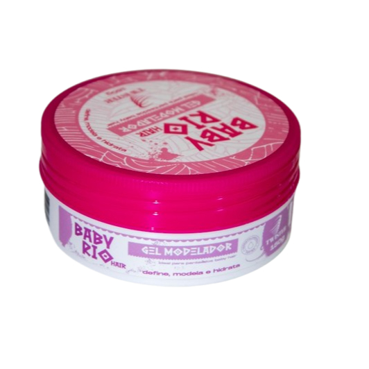 Gel Modelador Baby Hair 150g | Fixa, Modela e Controla os Fios