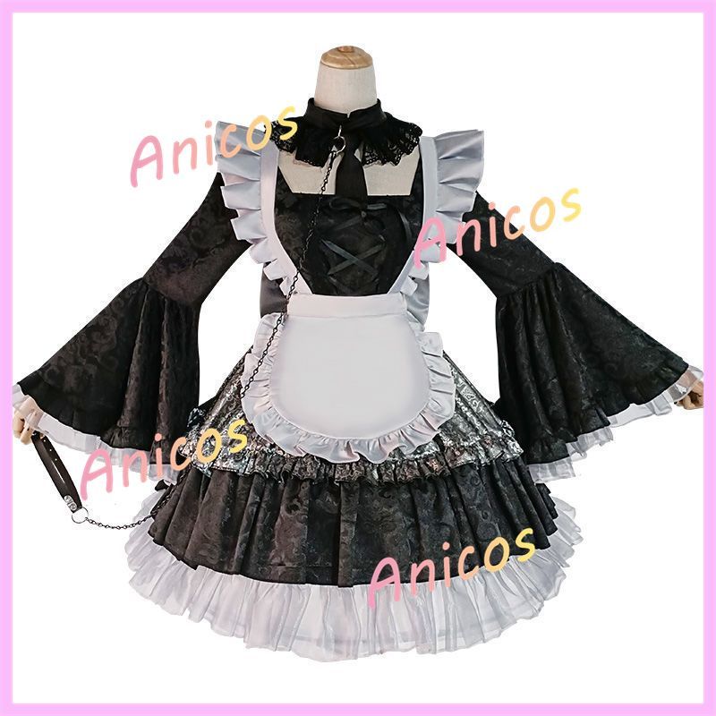 Shizuku Tan Cosplay Maid Dress My Up Darling Costume Set Para Festa De Halloween Anime Roleplay Outfit