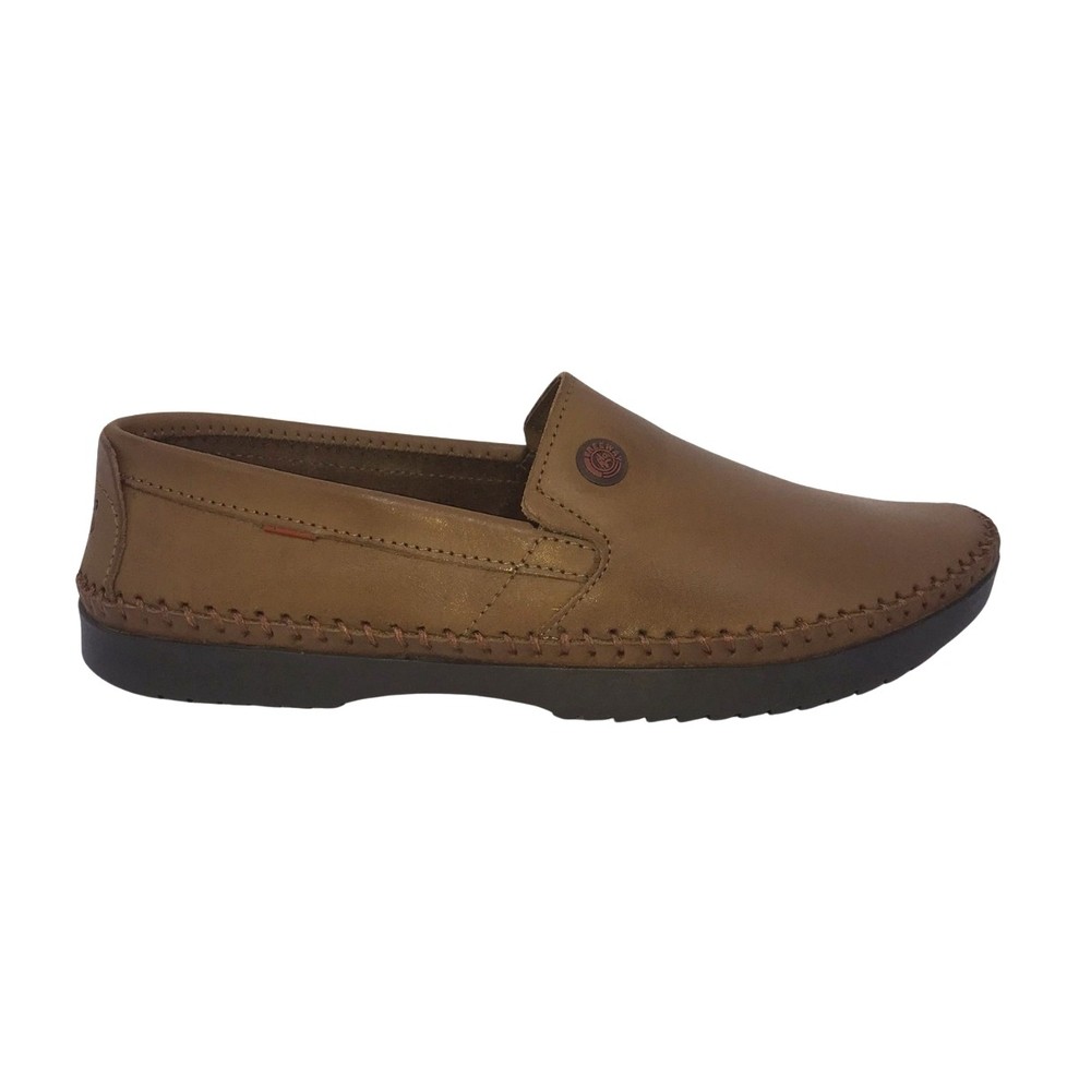 Sapato Mocassim Freeway Logan Couro Napoli Havana - 41103