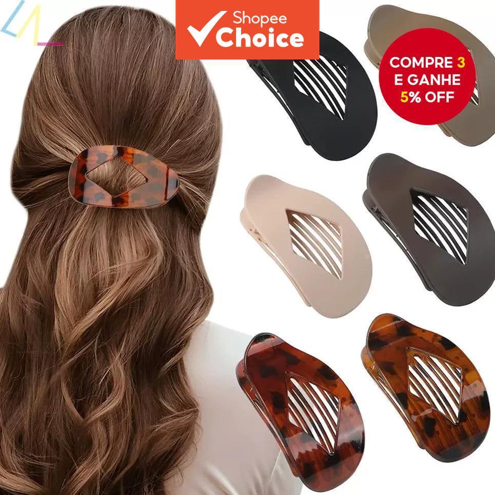 Coreano Minimalista Elegante Grande Garra Bico De Pato Acessório De Cabelo Para Mulheres