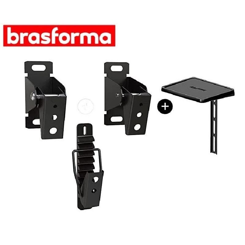 Suporte Brasforma Universal Inclin.tv 10-85+Suporte Converso Sbru911