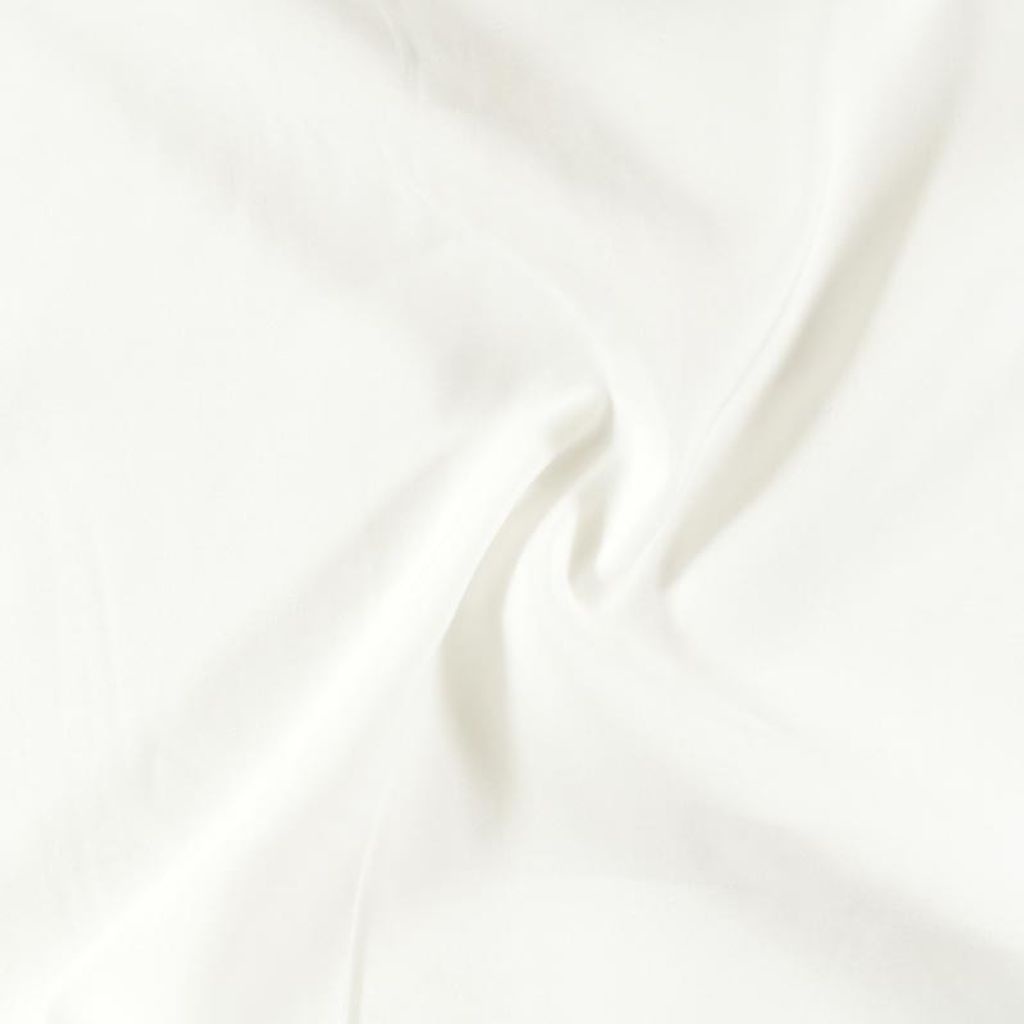 Viscose Rayon Lisa Poplin Airjet - Marfim