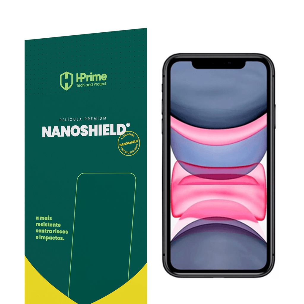 Película HPrime Apple iPhone 11 / 11 Pro / 11 Pro Max Nanoshield Silicone Anti Shock